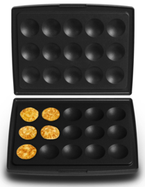 Set bakplaten Poffertjes / blini's- voor Combi Grill CW2428