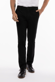 CHINO STRETCH PANTS UNISEX BLACK