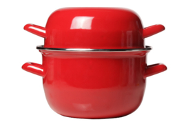 HORECA MOSSELPAN1,2KG ROOD 2,8L D18CM