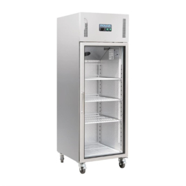 POLAR G-SERIE GASTRO 1-DEURS KOELING MET GLAZEN DEUR 600L