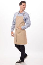 CHEF WORKS AUSTIN DENIM KORT SCHORT NATUREL