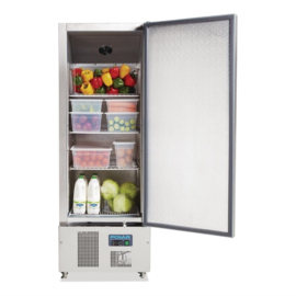 POLAR G-SERIE 1-DEURS SLIMLINE RVS KOELING 440L