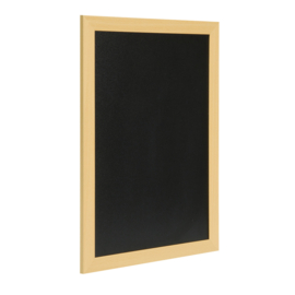 Wandkrijtbord WOODY TEAK 40 x 30 cm