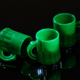 shotglas/shotpul groen 500 stuks