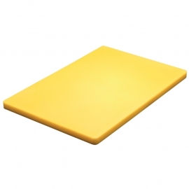 Snijplank geel 20 mm dik