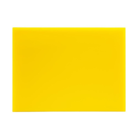 Hygiplas HDPE snijplank geel klein - 12(h) x 300(b) x 225(d)mm