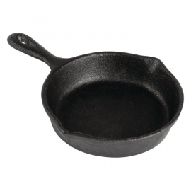 Olympia mini gietijzeren ronde pan 11,5cm