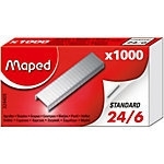  Nietjes Maped standaard zilver 24/6 1.000 Stuks per 10 doosjes