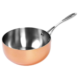 VOGUE TRIWALL KOPEREN INDUCTIE SAUTEUSE CONISCH 20CM