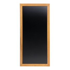 Wandkrijtbord LONG TEAK 120 x 56 cm