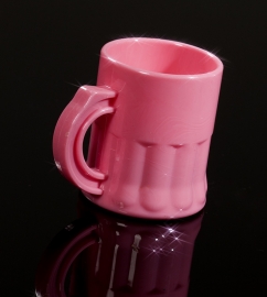 shotglas/shotpul roze 50 stuks