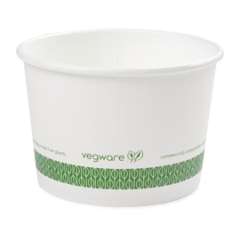 Vegware composteerbare soep/ijsbakjes 45,4cl