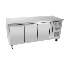 POLAR U-SERIE 3-DEURS KOELWERKBANK 417L