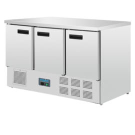 POLAR G-SERIE 3-DEURS KOELWERKBANK 368L