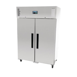 POLAR G-SERIE 2-DEURS VRIEZER RVS 1200L