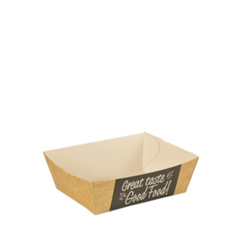 Snackbakje A14 (Good Food), Duurzaam Karton | 15,5x8,5cm