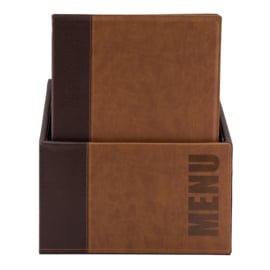 Menumap Trendy 20st + box bruin