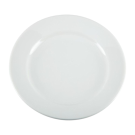 OLYMPIA WHITEWARE BORDEN MET BREDE RAND 16,5CM