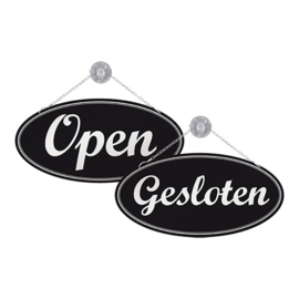 Infobord Open Gesloten