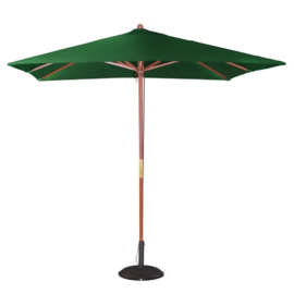 Bolero vierkante groene parasol 2,5 meter