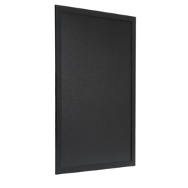 Wandkrijtbord WOODY BLACK 60 x 40 cm