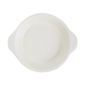 Vogue ronde gratineerschaal zwart 0,4ltr