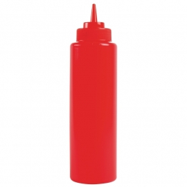 Knijpfles rood 34cl