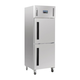 Polar Gastro 1-deurs koeling met gedeelde deur 600ltr