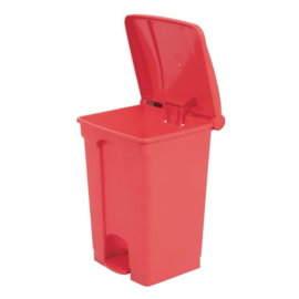 Jantex afvalemmer rood 45ltr