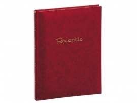 Receptiealbum rood