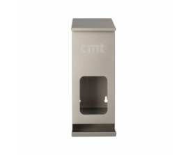 CMT wandhouder rvs multidispenser smal tbv disposables 40x14x13,5cm