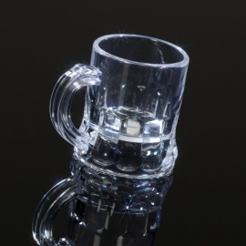 shotglas/shotpul transparant 50 stuks
