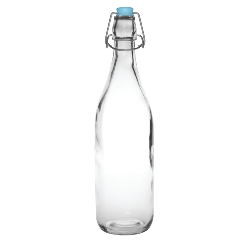 glazen waterflessen 1 liter