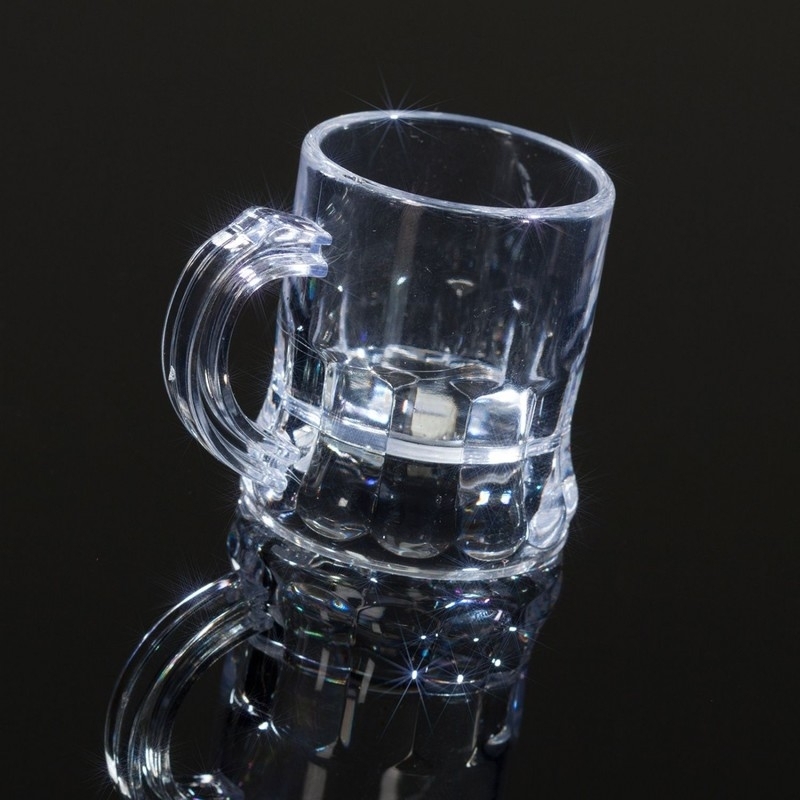 Denken verkenner experimenteel shotglas/shotpul transparant 200 stuks