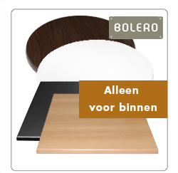 Bolero tafelbladen voor de horeca