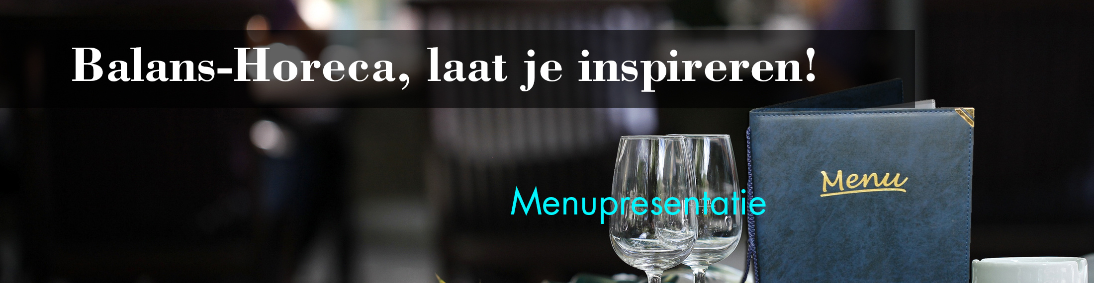 menupresentatie