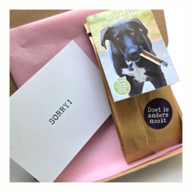 Cadeau | de sigaar | Doet ie anders nooit