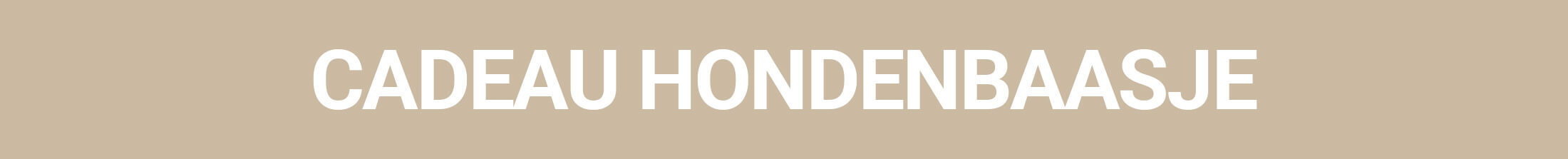 Cadeau hondenbaasje
