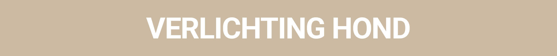 Verlichting hond