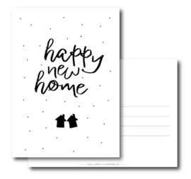 Postcard: happy new home