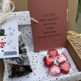 Doosje vol leuks 'Winterthee'