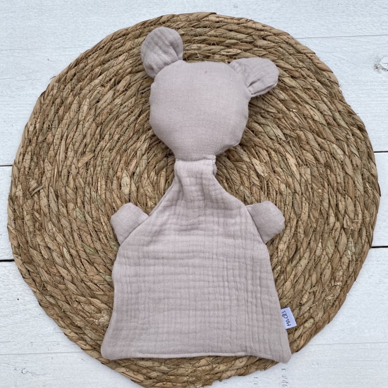 19 x Tutknuffel ' beertje Bor' 5 kleuren.
