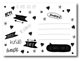 Envelop met quotes (A6)