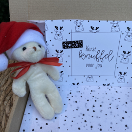 Doosje vol leus 'kerst KNUFFEL voor jou'