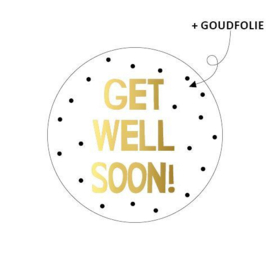 5 x kadosticker: GET WELL SOON!