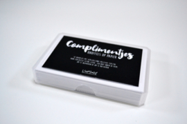 Complimentenbox (knuffels op papier)