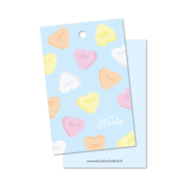 Kadolabeltje: van HARTE