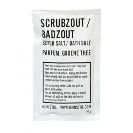 Zakje scrubzout/badzout