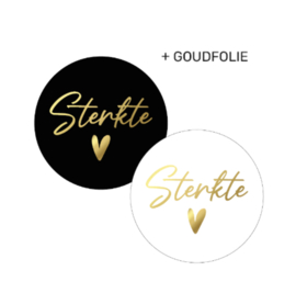 6 x kadosticker 'sterkte'