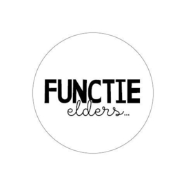 5 x kadosticker 'FUNCTIE elders'